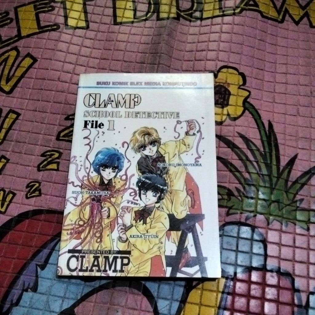 KOMIK CLAMP SCHOOL DETECTIVE,FILE.1