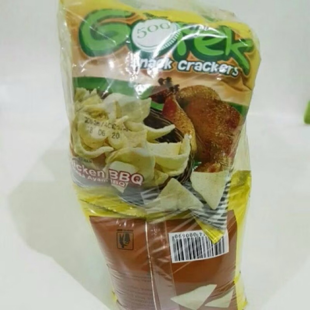 10pcs snack gopek kerupuk gopek