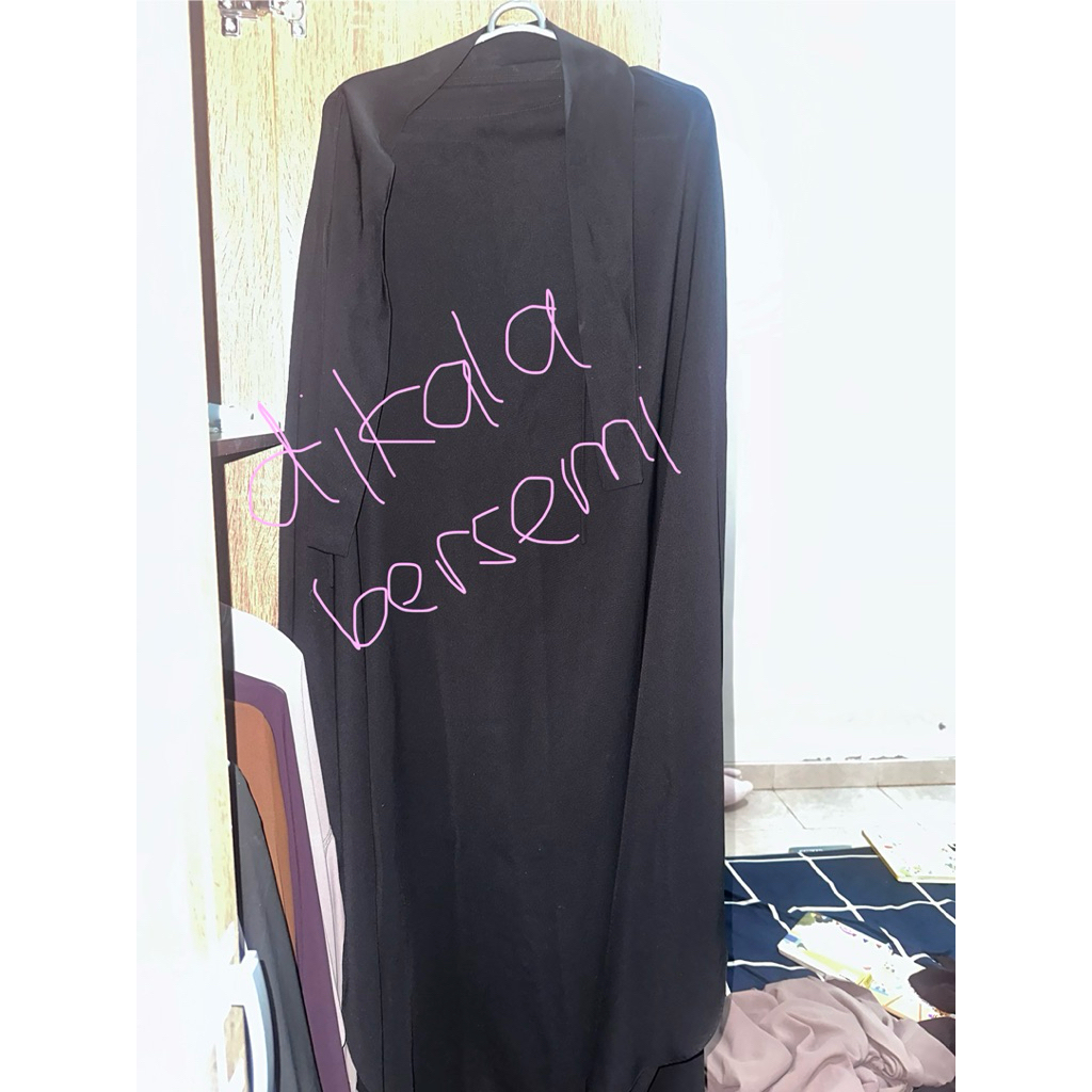 Preloved French Khimar Long Prime FK LP Aljenna FK Armuzna Yoora Sarah FK Medina Tsuraya