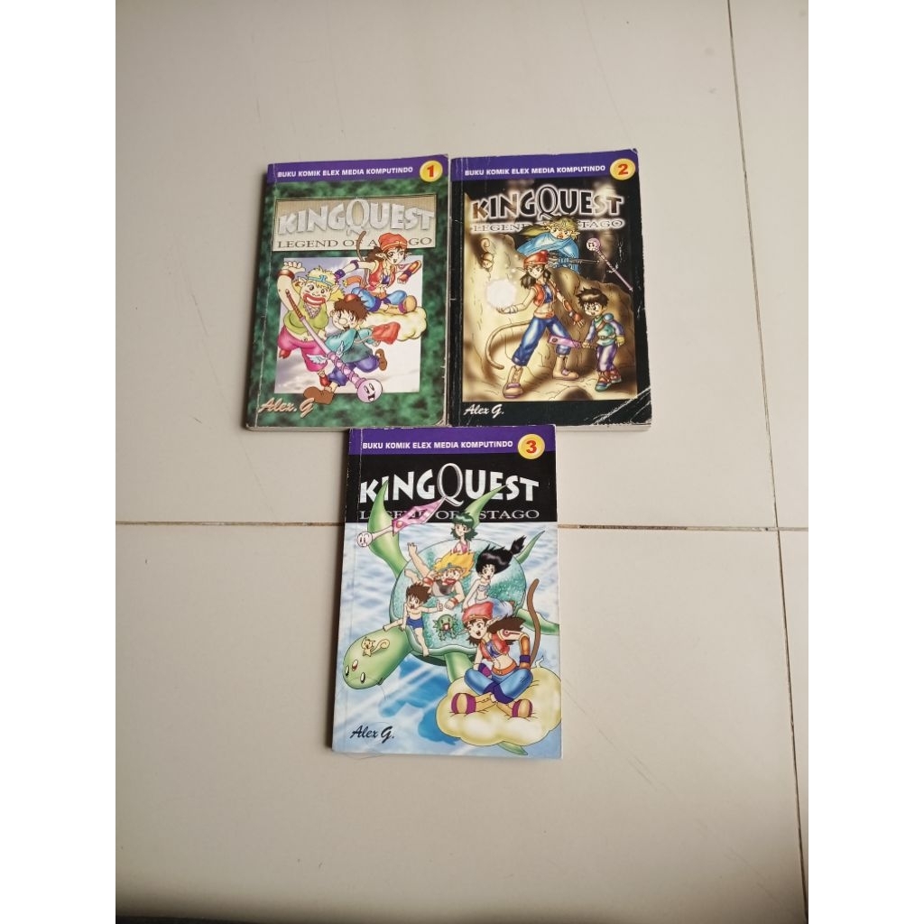 Komik King Quest Legend Of Astago By Alex G 1-3