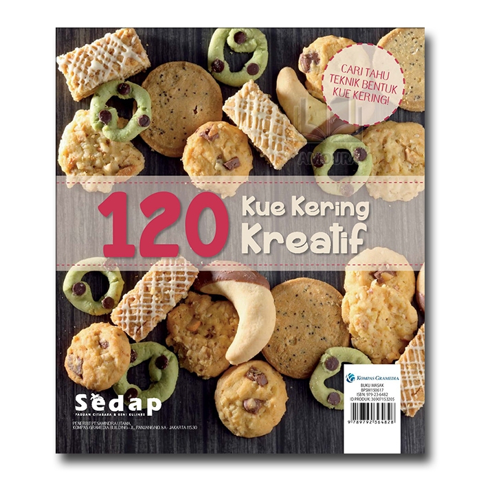 Kompas Gramedia Buku Resep 120 Kue Kering Kreatif