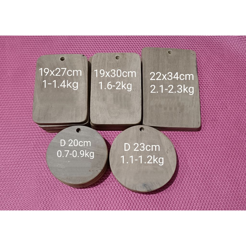 Talenan premium kayu belian/ulin