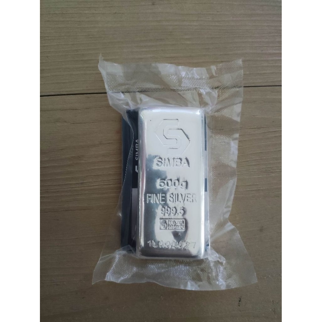 Perak Batangan 500 gram Silver Simba
