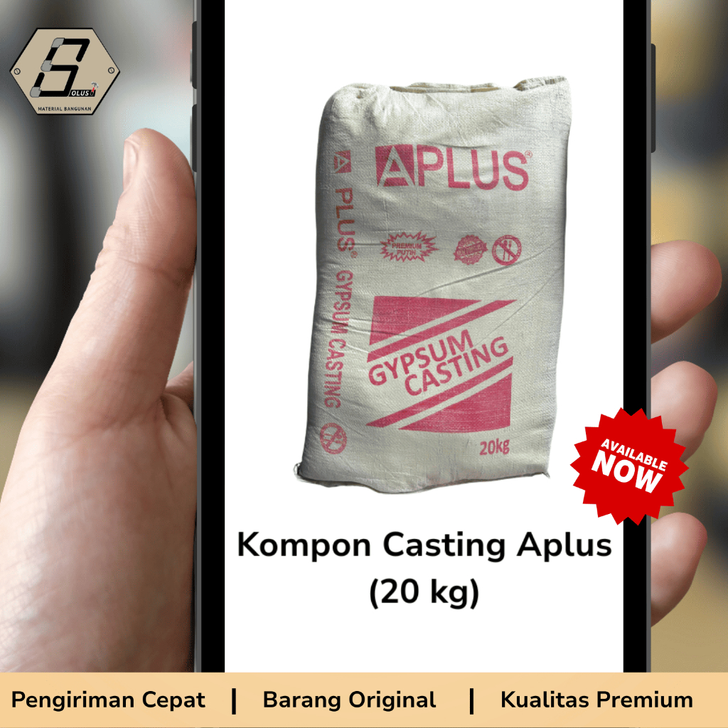 KOMPON / COMPOUND GYPSUM CASTING APLUS PER-ZAK (20KG)