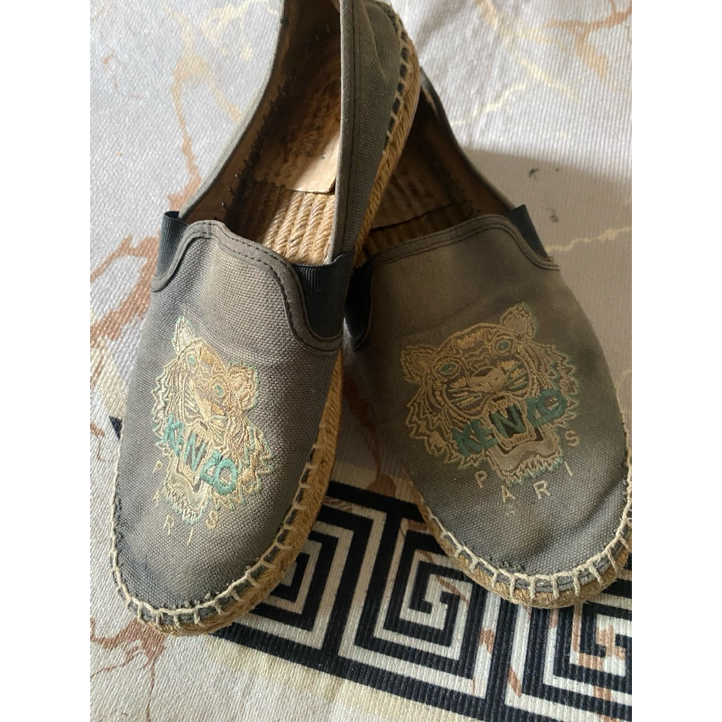 kenzo paris canvas espadrilles shoes