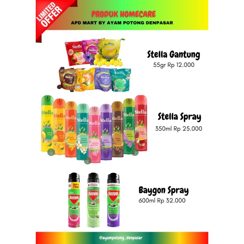 Baygon obat nyamuk spray 600ml // baygon bakar
