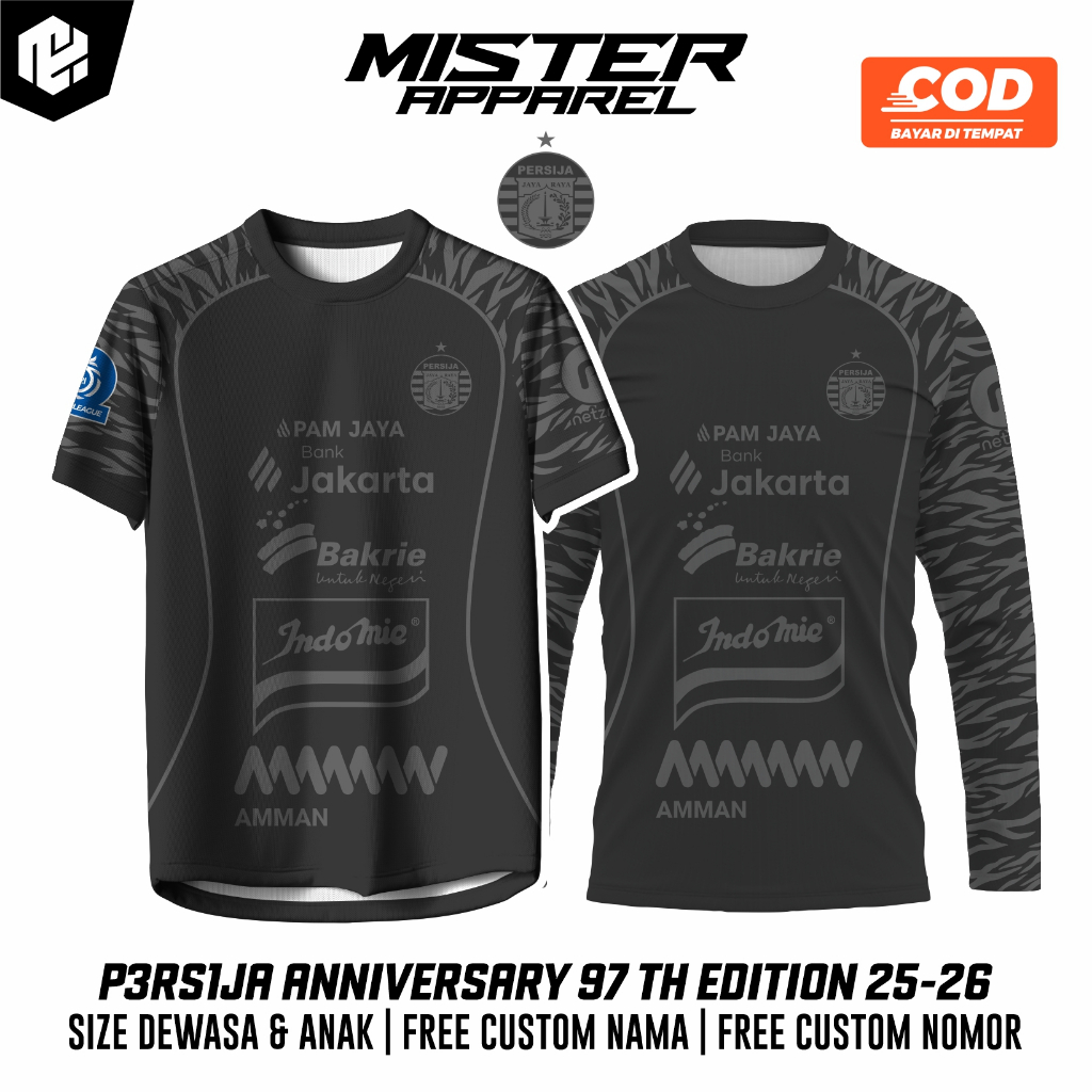 JERSEY PERSIJA ANNIVERSARY 93TH EDITION 25-26