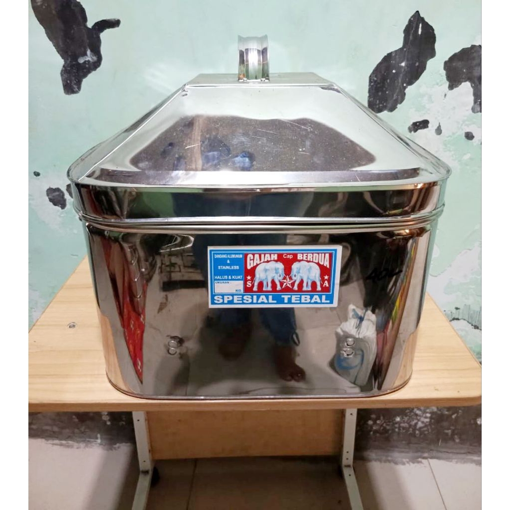 dandang langseng kotak double sarang 40cm