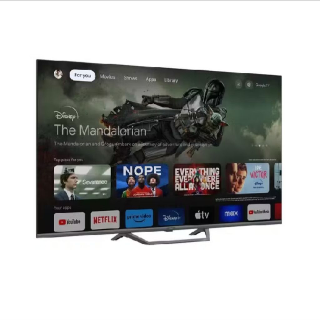 QLED TV AQUA 55 Inch / 55" AQT55S80EUX SMART GOOGLE TV 4K UHD HDR DIGITAL TV