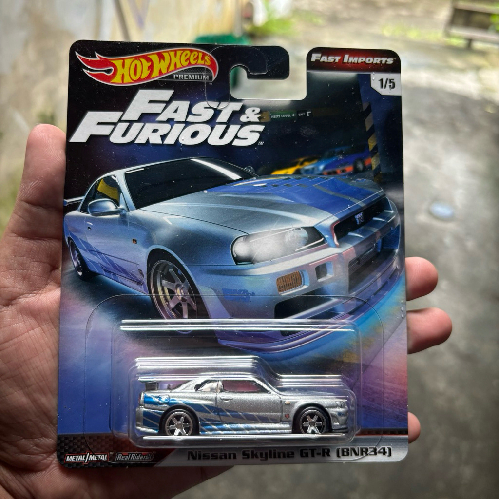 Hot Wheels Nissan Skyline R34 Fast import