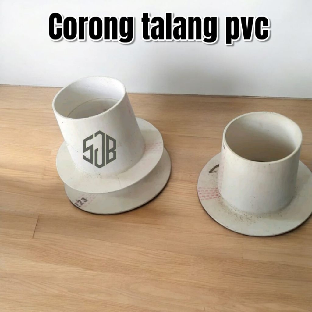 Corong talang pvc 2 inchi- 6 inchi