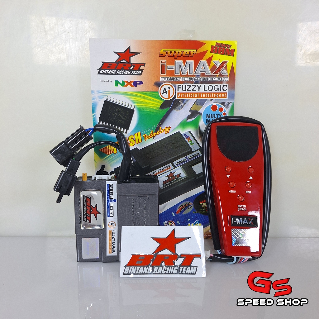 CDI Programmable Remote BRT Suzuki Satria FU Karbu Karburator 2013 2014 2015 I MAX + Remot Garansi O