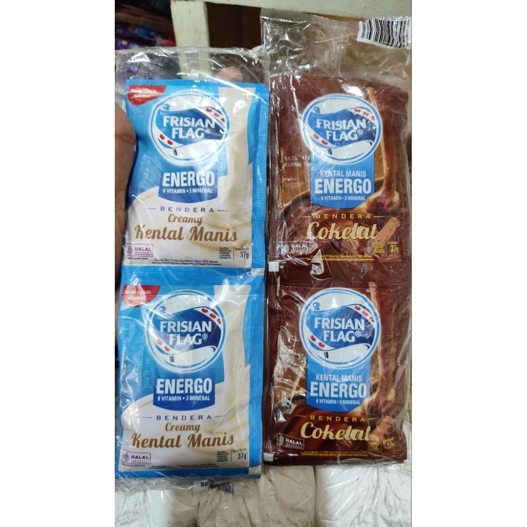 Susu Kental Manis Frisian Flag Sachet 1 Renceng 6 Sachet