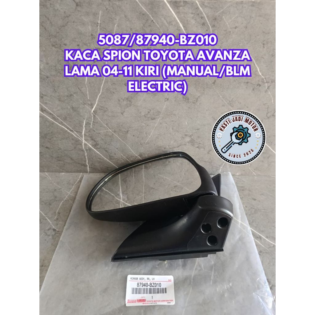 SPION MOBIL AVANZA / XENIA OLD 2004-2011 - MANUAL (KIRI) ORIGINAL 87940-BZ010