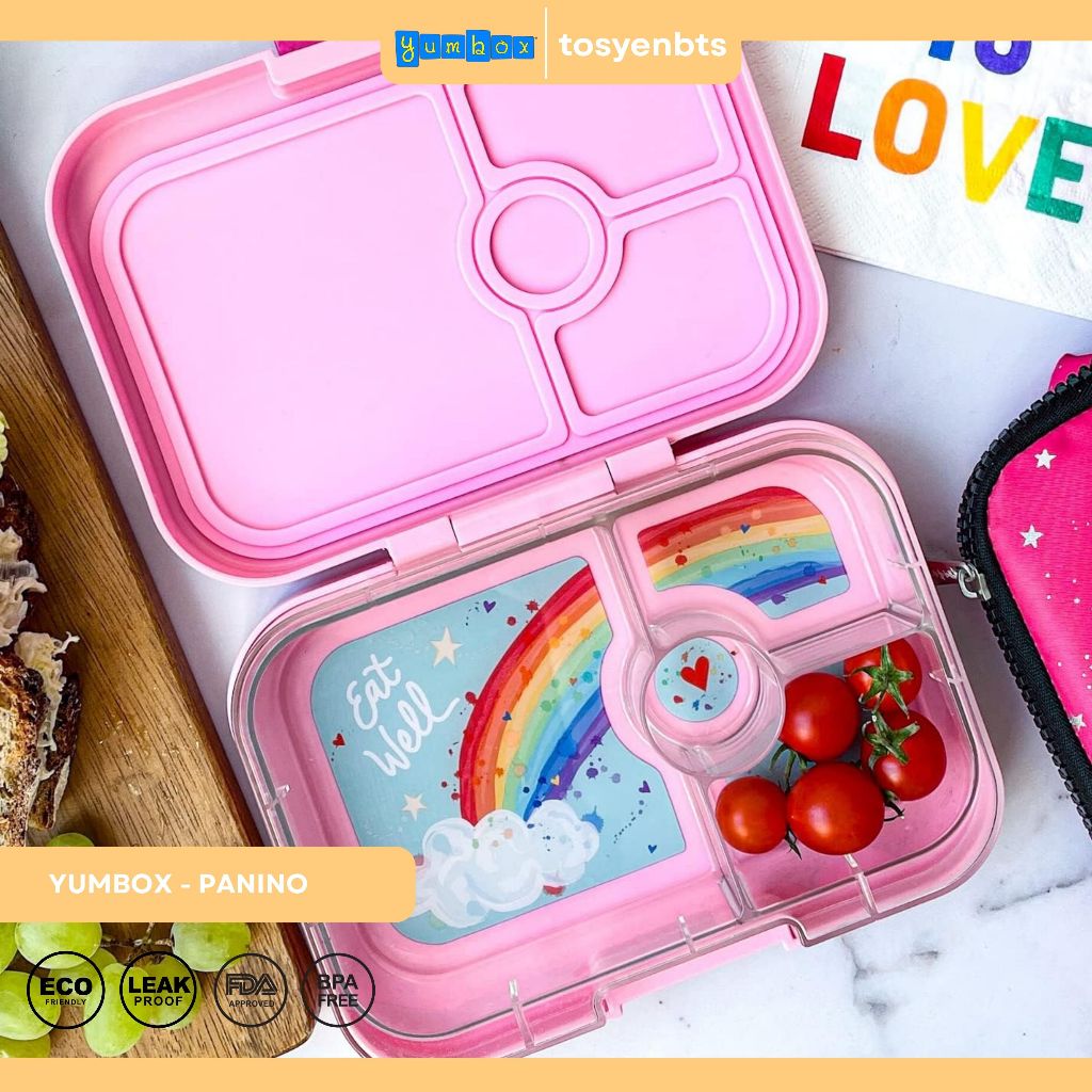 Yumbox Panino - Lunch Box Kotak Tempat Bekal Makan Anak Sekolah Premium Anti Tumpah BPA Free