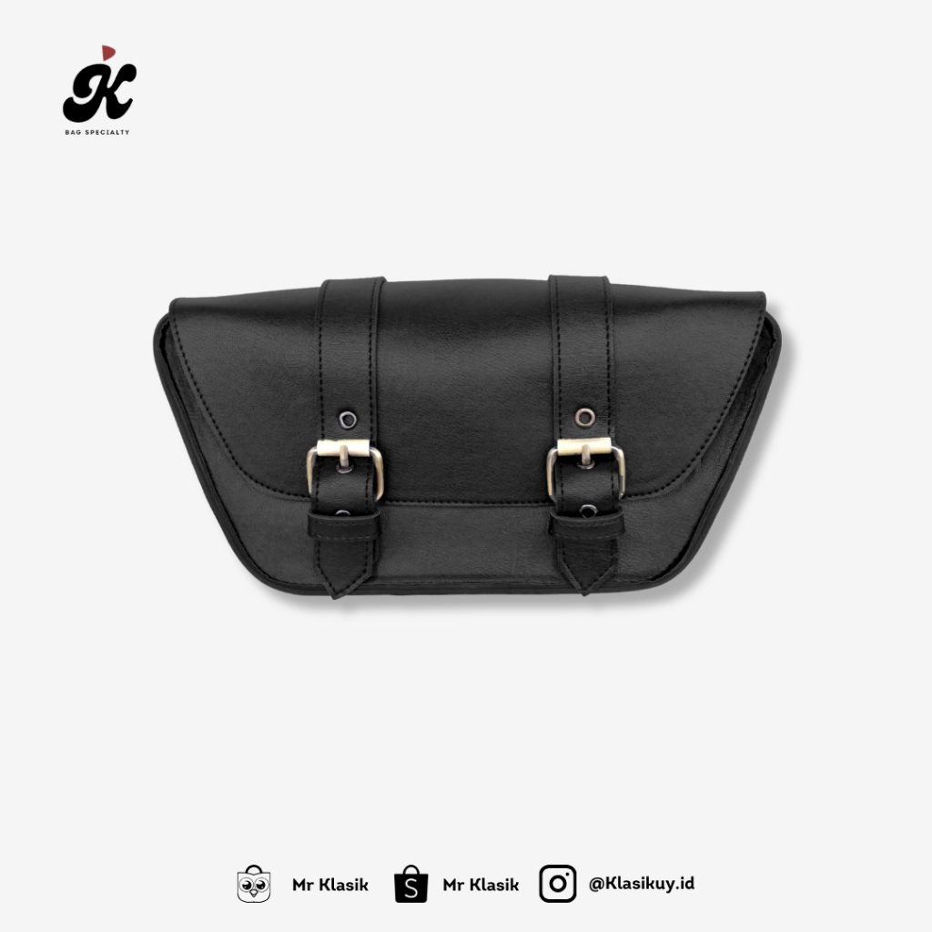Tas Samping Motor Klasik C70 Universal Sidebag Motor Japstyle Custom Pria Vintage Touring Model 05 -