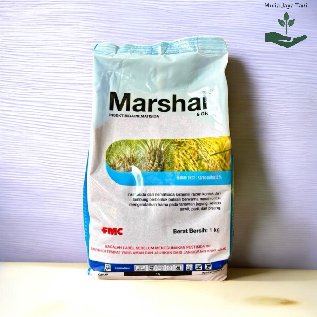 Insektisida MARSHAL 5GR 1 Kg - Nematisida Marshal 5 Gr Kemasan 1 Kg
