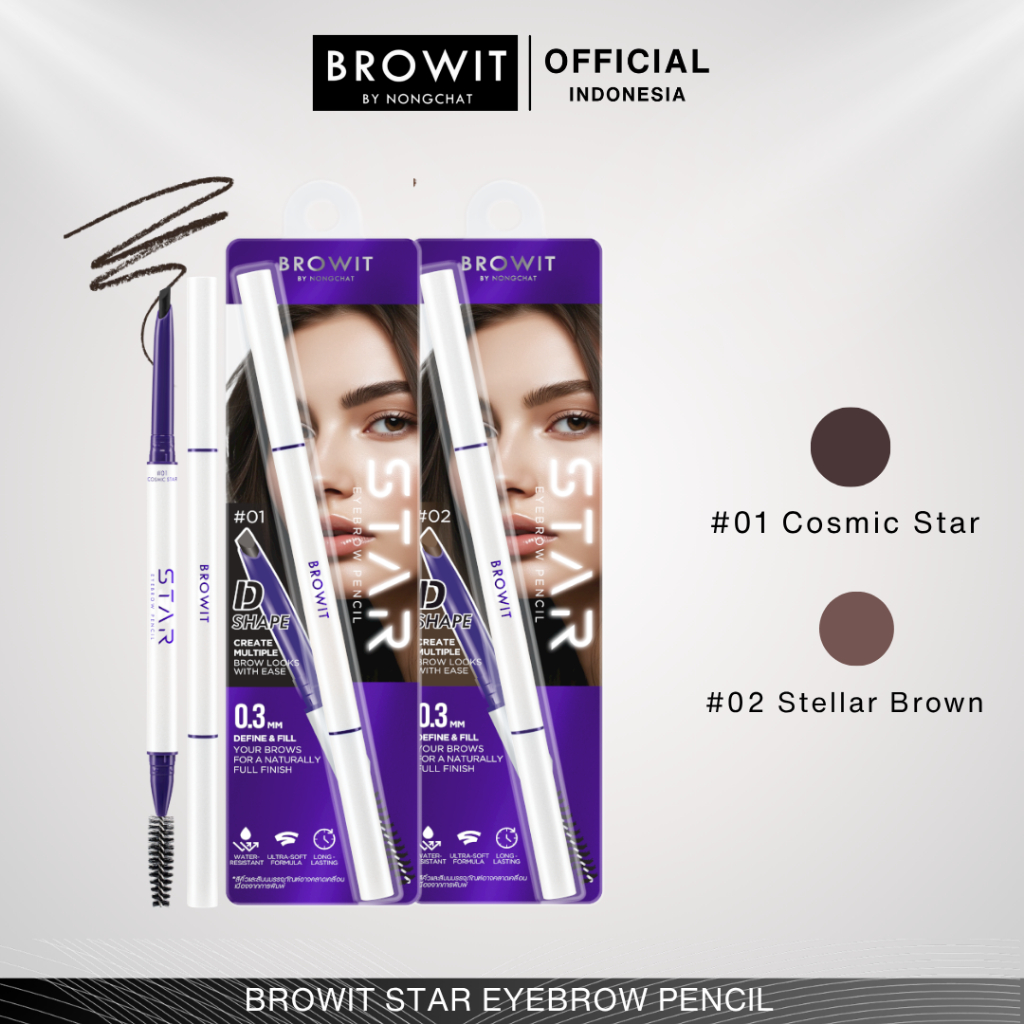 BROWIT BY NONGCHAT Star Eyebrow Pencil