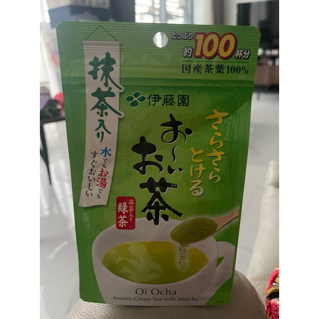 Itoen oi Ocha bubuk Made in Japan 80 gram
