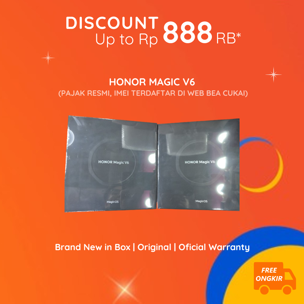 Honor Magic V6 5G 12+512GB 16+512GB 1TB Snapdragon 8 Elite Gen 5 - China ROM