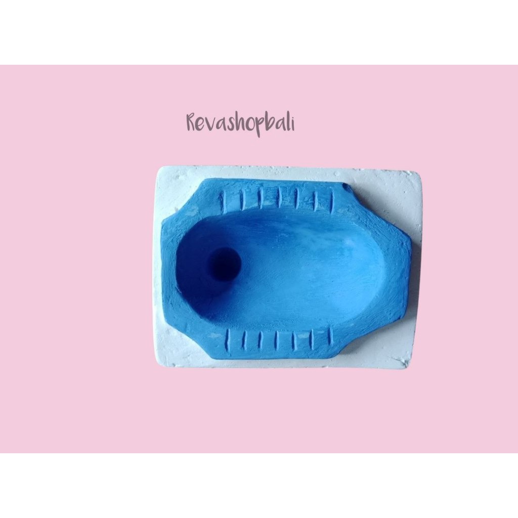 Asbak Lucu Bentuk WC Mini | Souvenir Unik Murah | Dekorasi Meja Aesthetic