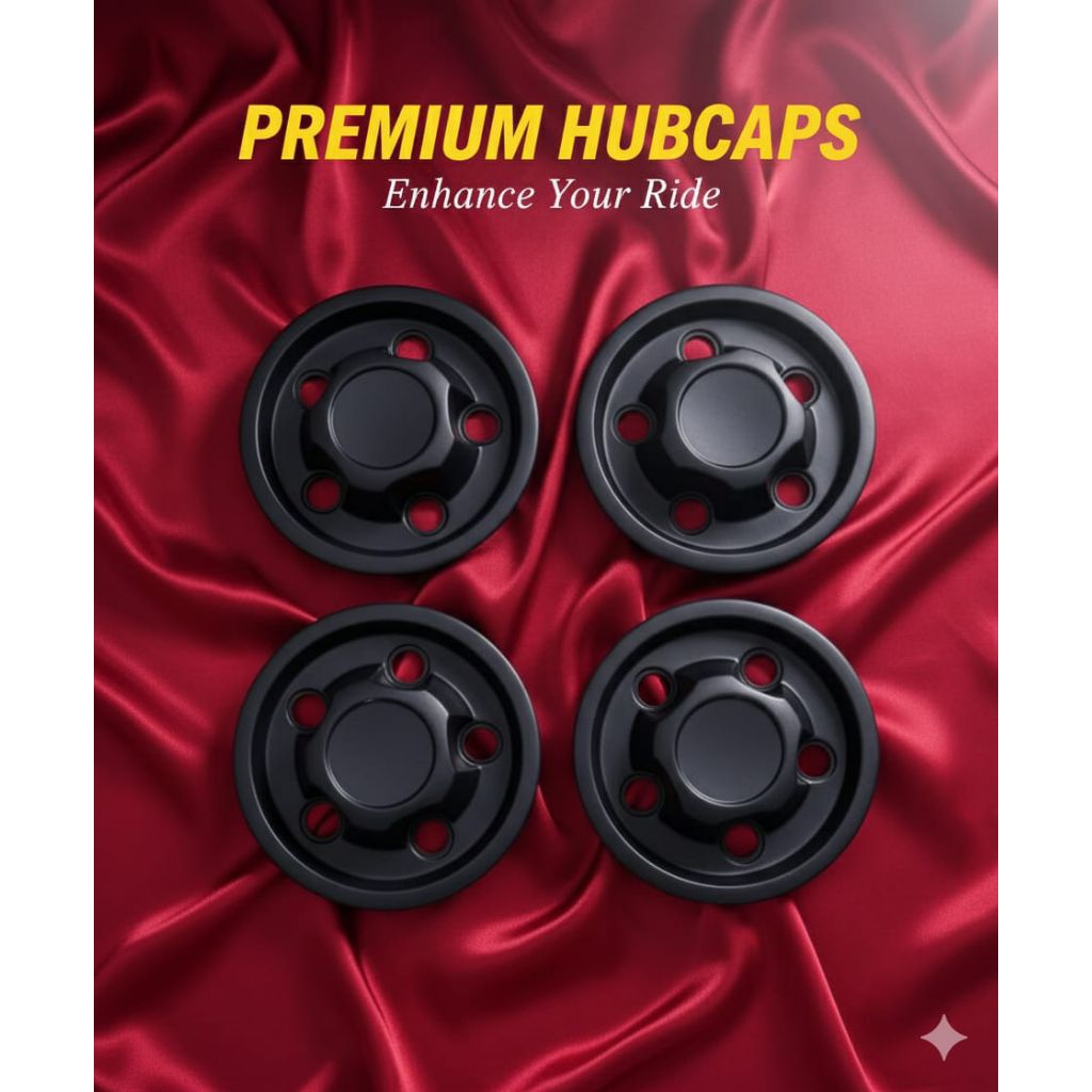 (1set 4 pcs)Dop Velg kaleng mobil Pcd 5x114 bisa untuk Ring 13/14/15/16/17  Terios -rus-New ceri Tay