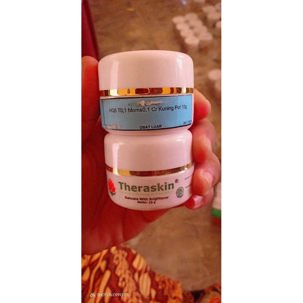 siang malam super whitening theraskin