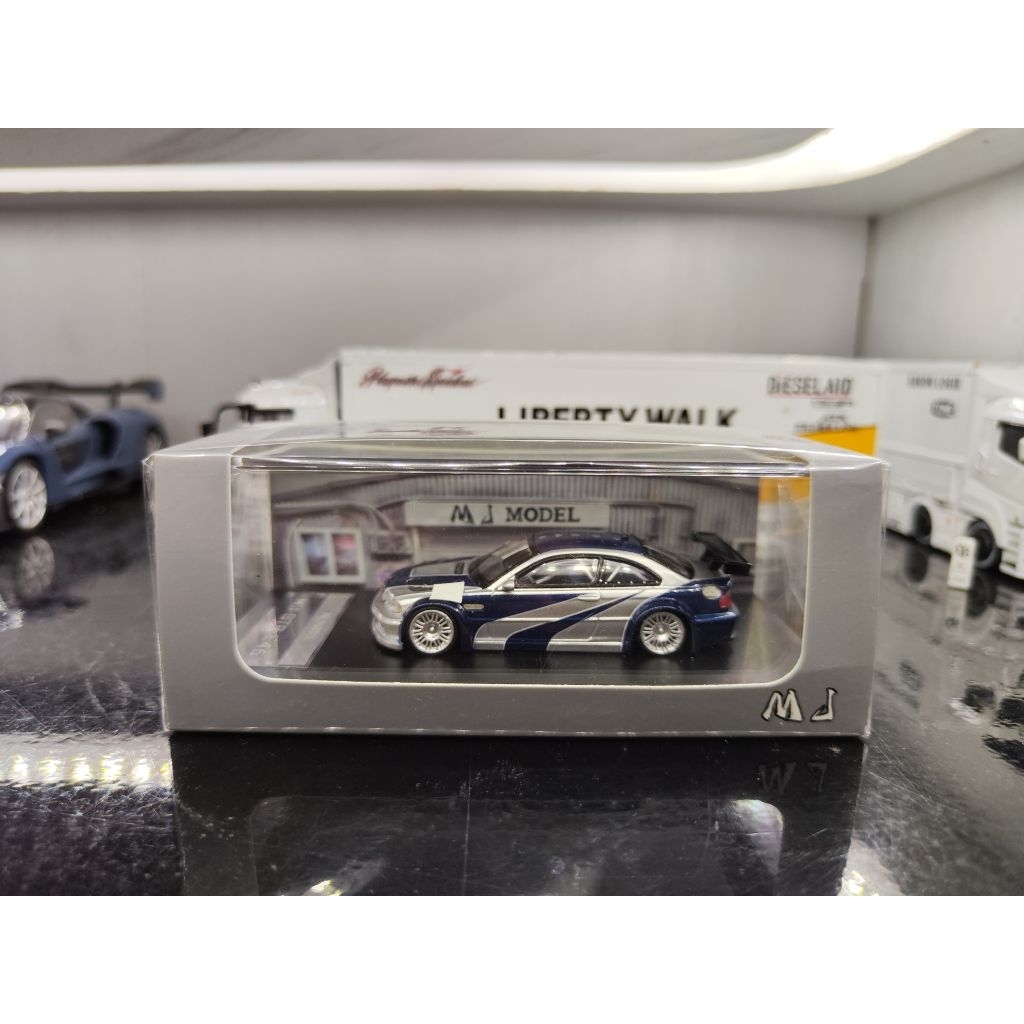 MJ Model BMW M3 Gtr NFS Most Wanted 1/64 Open Hood