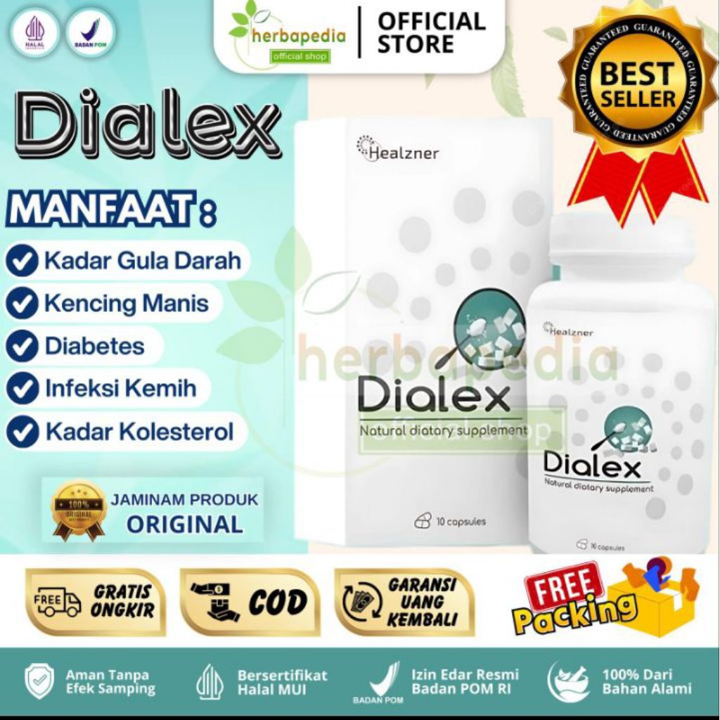 Dialex Obat Diabetes Manjur Ampuh Asli Dialex Original