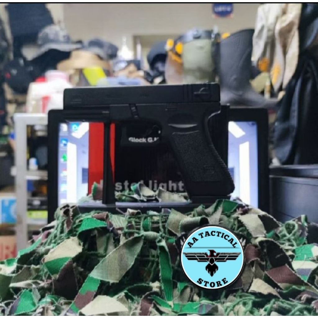 Korek Api Gas Model Pistol Glock 18C