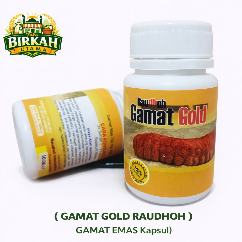 Gamat Emas Kapsul Raudhoh, Gamat Gold, GAMAT ORIGINAL
