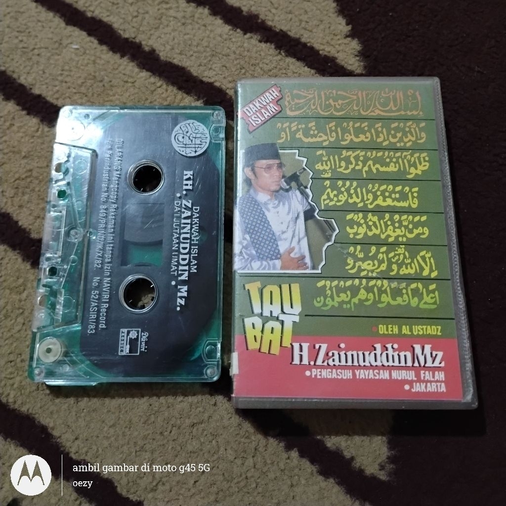 Kaset pita KH Zainuddin MZ - taubat