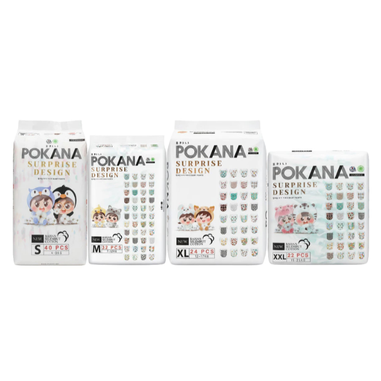 Pampers Bayi Pokana Surprise Design / Popok Bayi Pokana Surprise Design / Pampers Pokana Surprise De