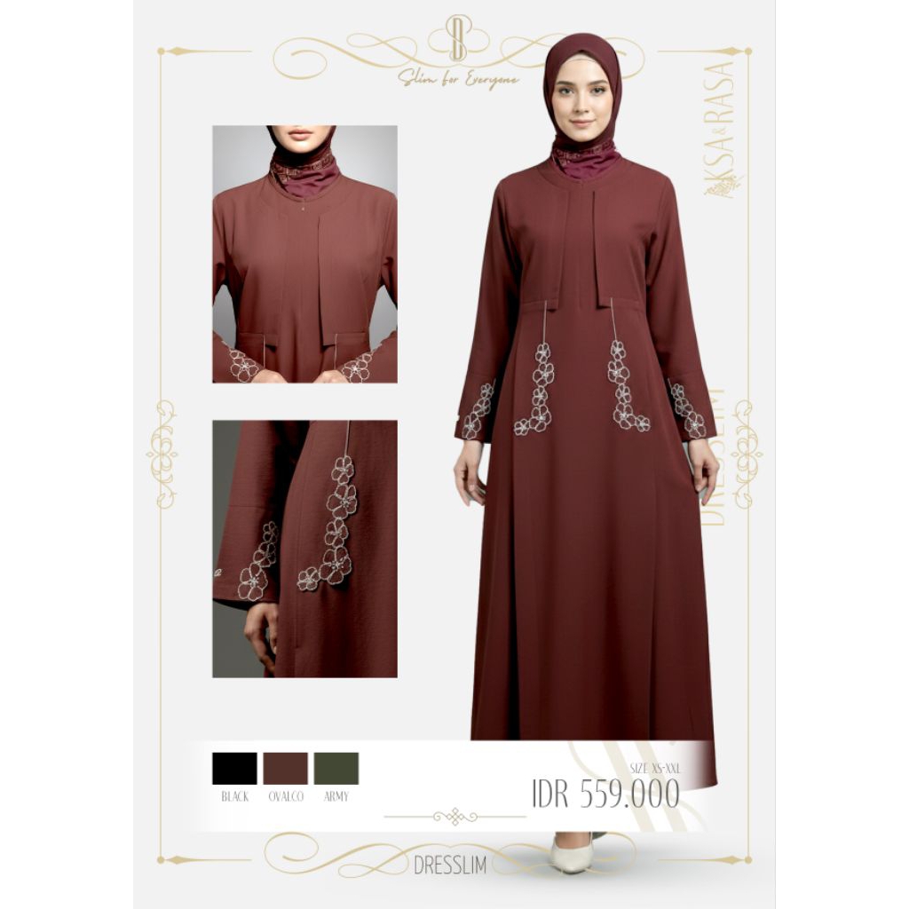 Rabbani - Dresslim Devisya / Gamis Wanita Rabbani Ori