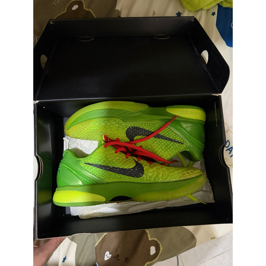 kobe 6 grinch original