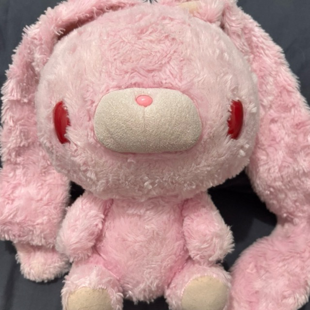 Boneka Taito Chax-GP Gloomy Plush All Purpose Bunny Rabbit NWT Tech Ribbon Teddy Bunny 32cm