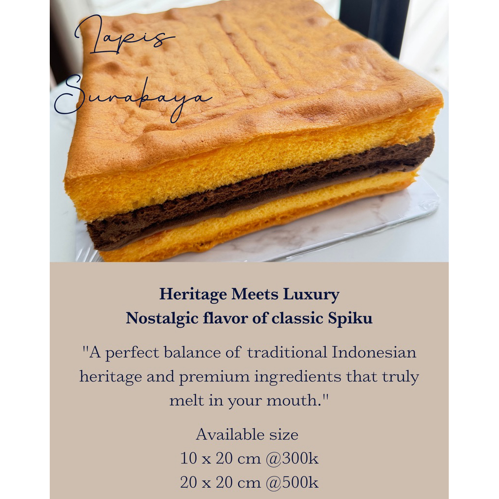Spiku / Lapis Surabaya Spikoe Kuno / Kue Spiku Wijsman / Spiku Jadul