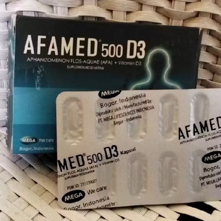 AFAMED 500 D3 STRIP 10 KAPSUL