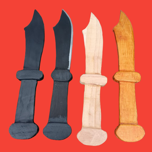 Pisau Belati Kayu Miniatur Peralatan Latihan Silat IPSI - Pisau Belati Kayu Psht