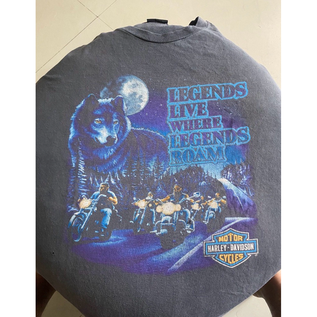 kaos vintage harley davidson