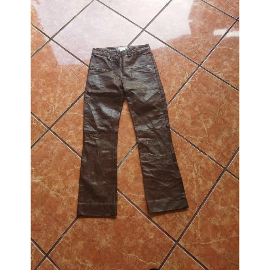 Celana Leather Asli Kulit Sapi By Bonappetit