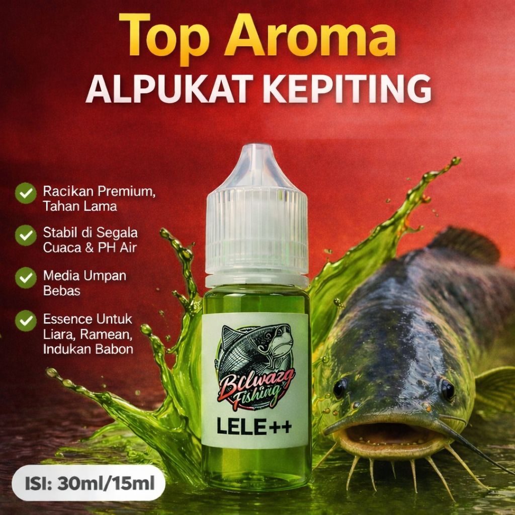 Essen Lele Alpukat Kepiting Original | Umpan Mancing Lele Paling Ampuh Auto Strike