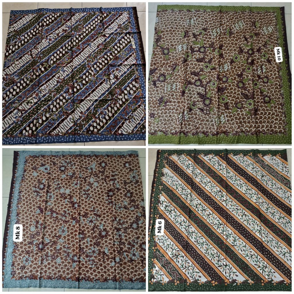 KAIN PANJANG KODE MK MOTIF  GUNUNG RINGGIT  LERENG BATIK TULIS LASEM ASLI