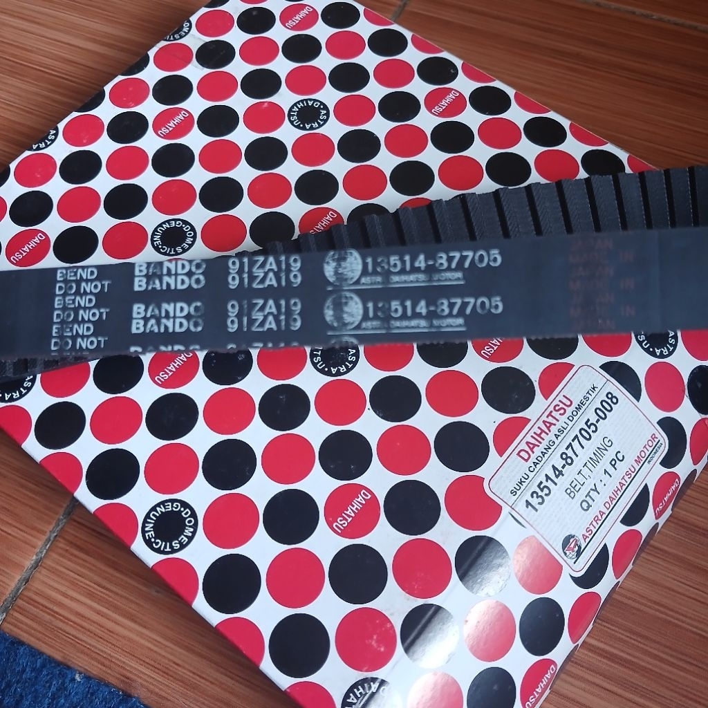 Timing Belt Daihatsu Hijet 1000 s75.