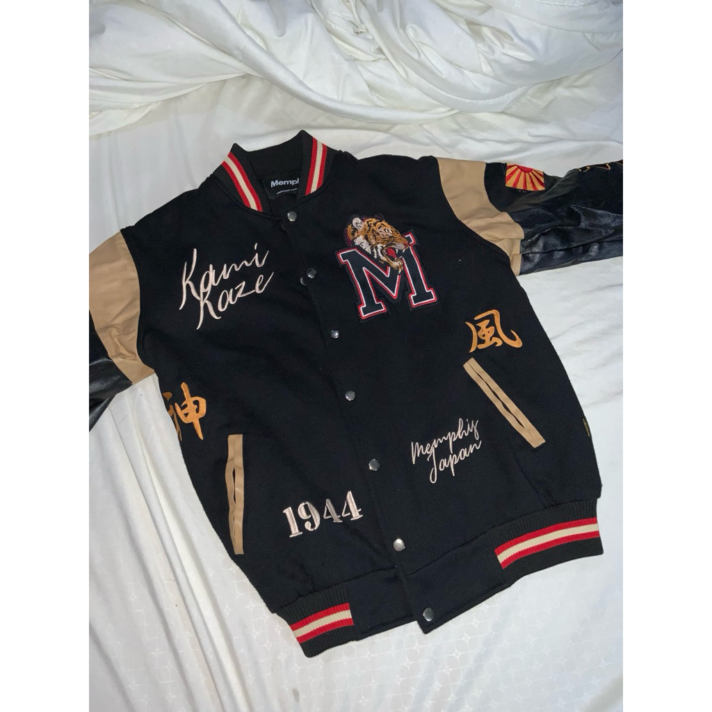 preloved kamikaze varsity jacket
