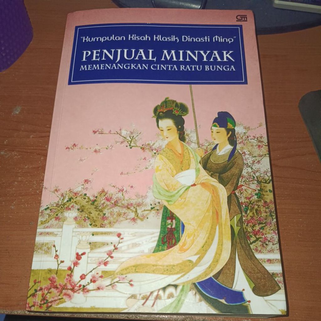 Preloved Original Novel Penjual Minyak Memenangkan Cinta Ratu Bunga - Feng Menglong