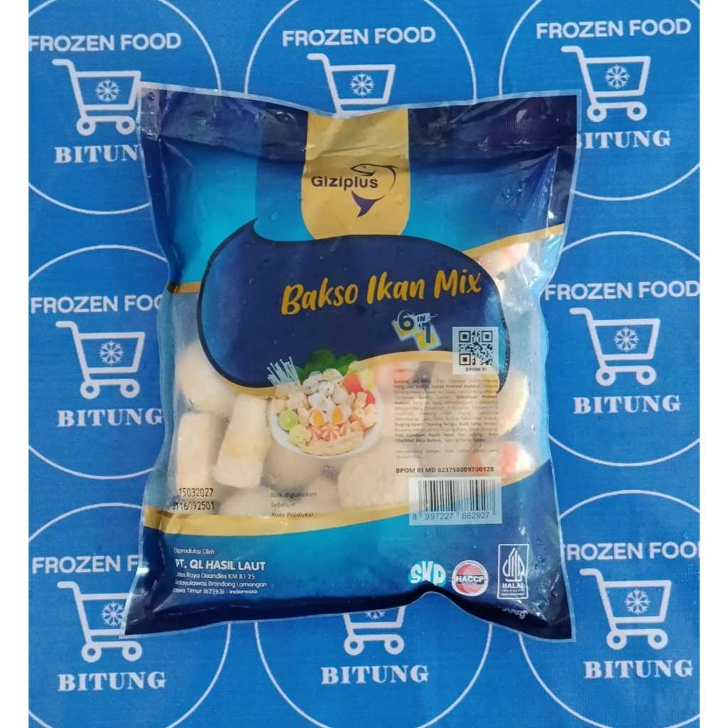 Giziplus Bakso Mix 500gr - Frozen Food Bitung