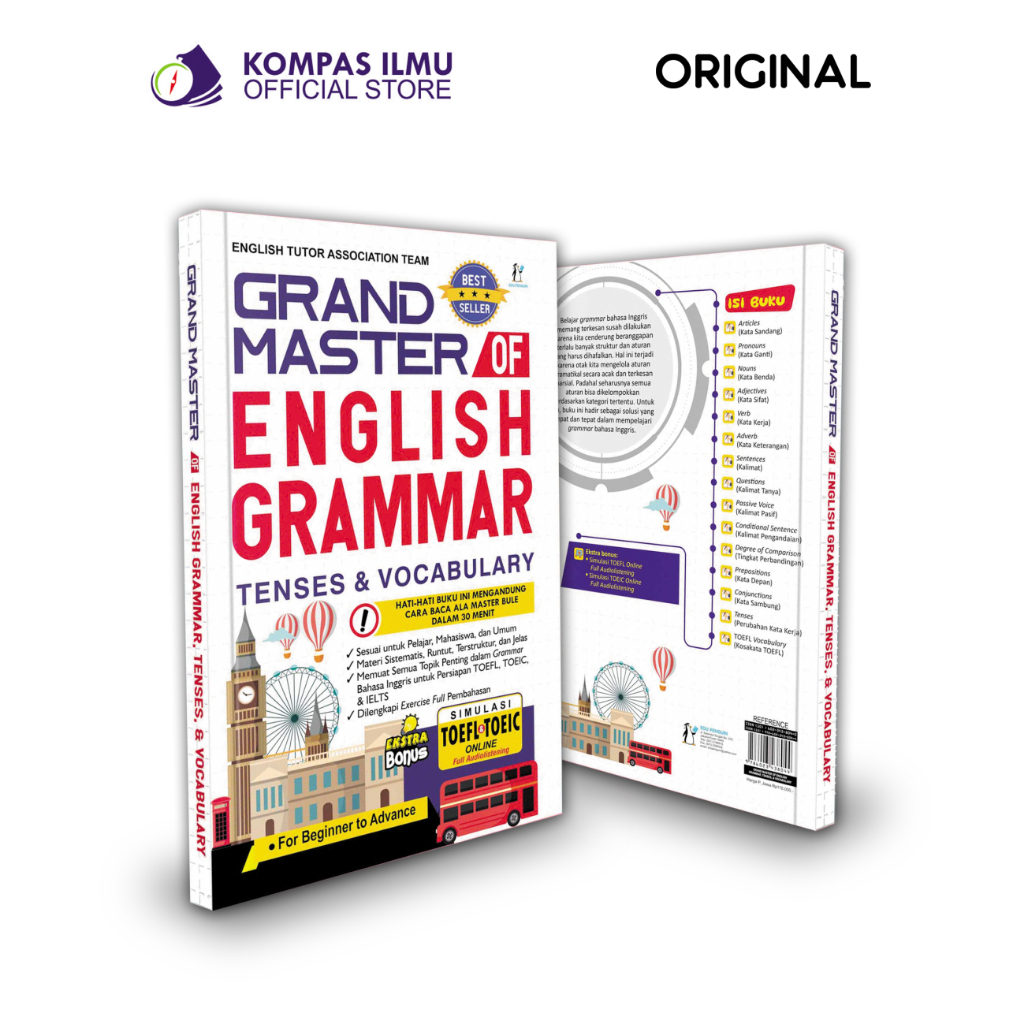 Buku English Grammar - Grand Master of English Grammar