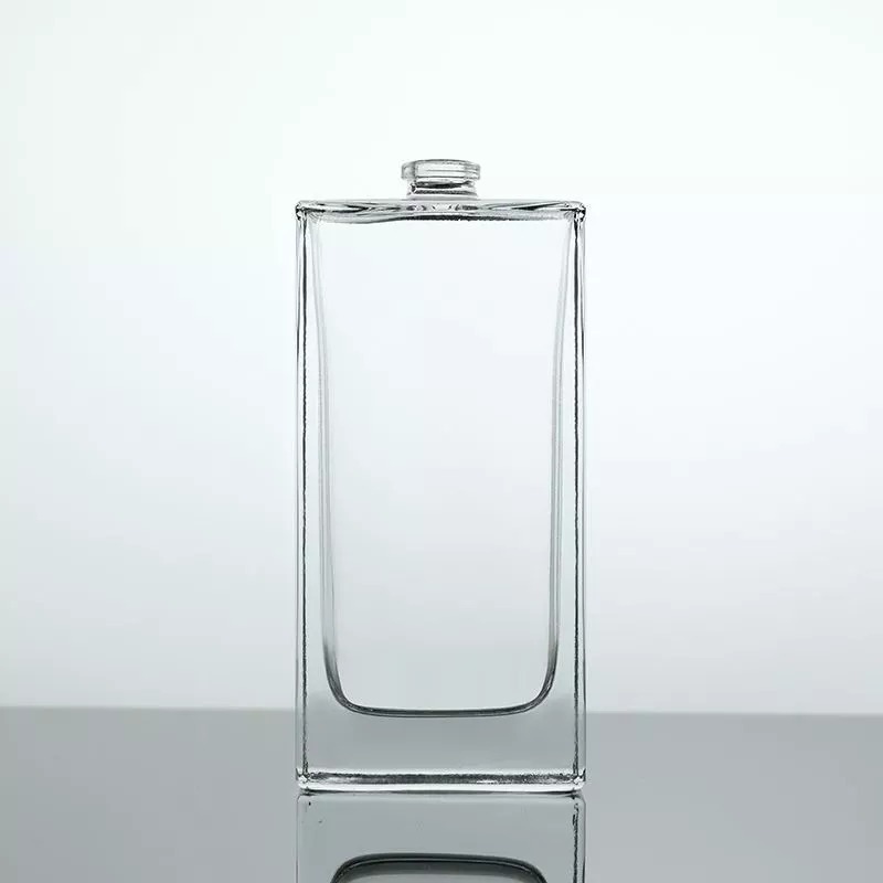 Botol Petak Tinggi 50ml Semipress/Press (Only botol)