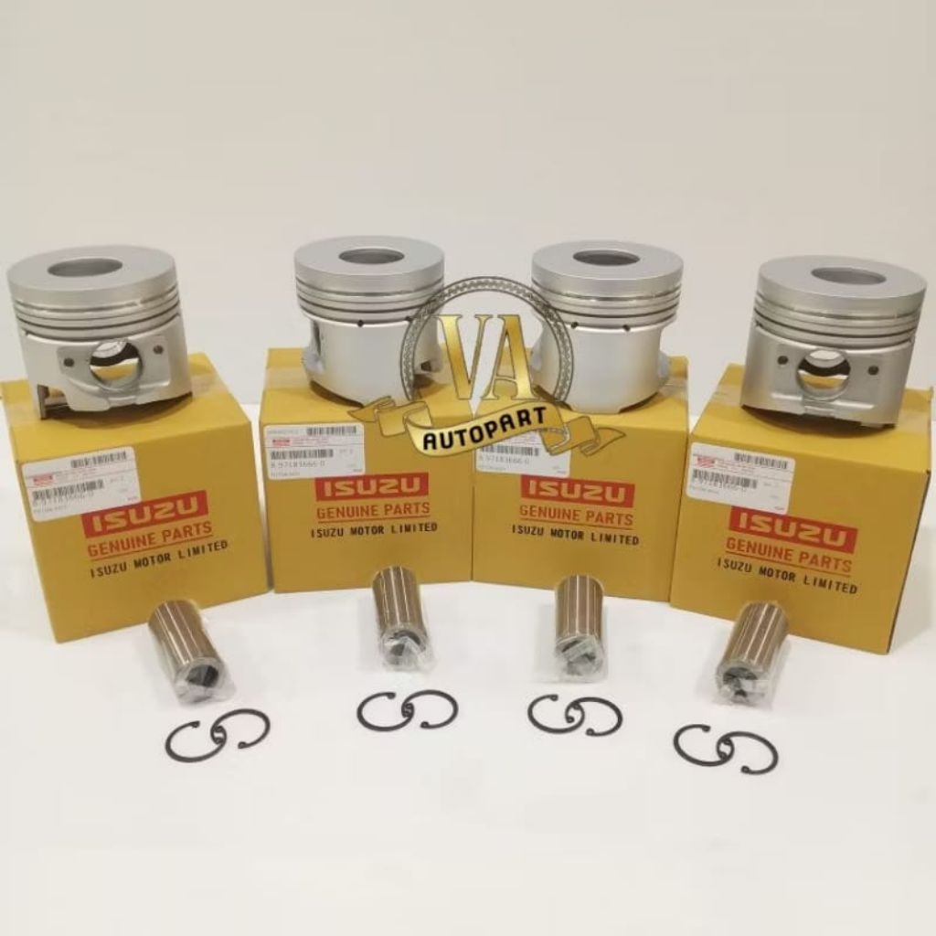 PISTON SEHER PISTON ASSY NKR71 NKR 71 1SET NON TURBO